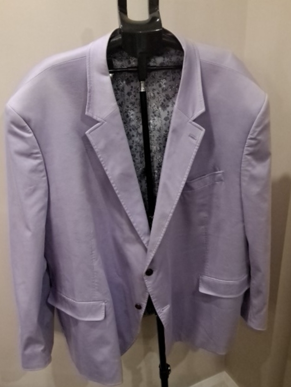Men's Lavender Blazer - Classic Tailored Sport Coat 5xl